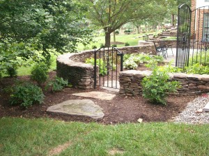 Fieldstone stepping stones