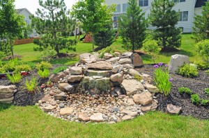 Boulder water feature