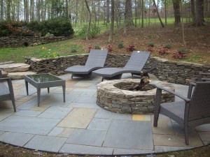 patio, fire pit in Leesburg, VA